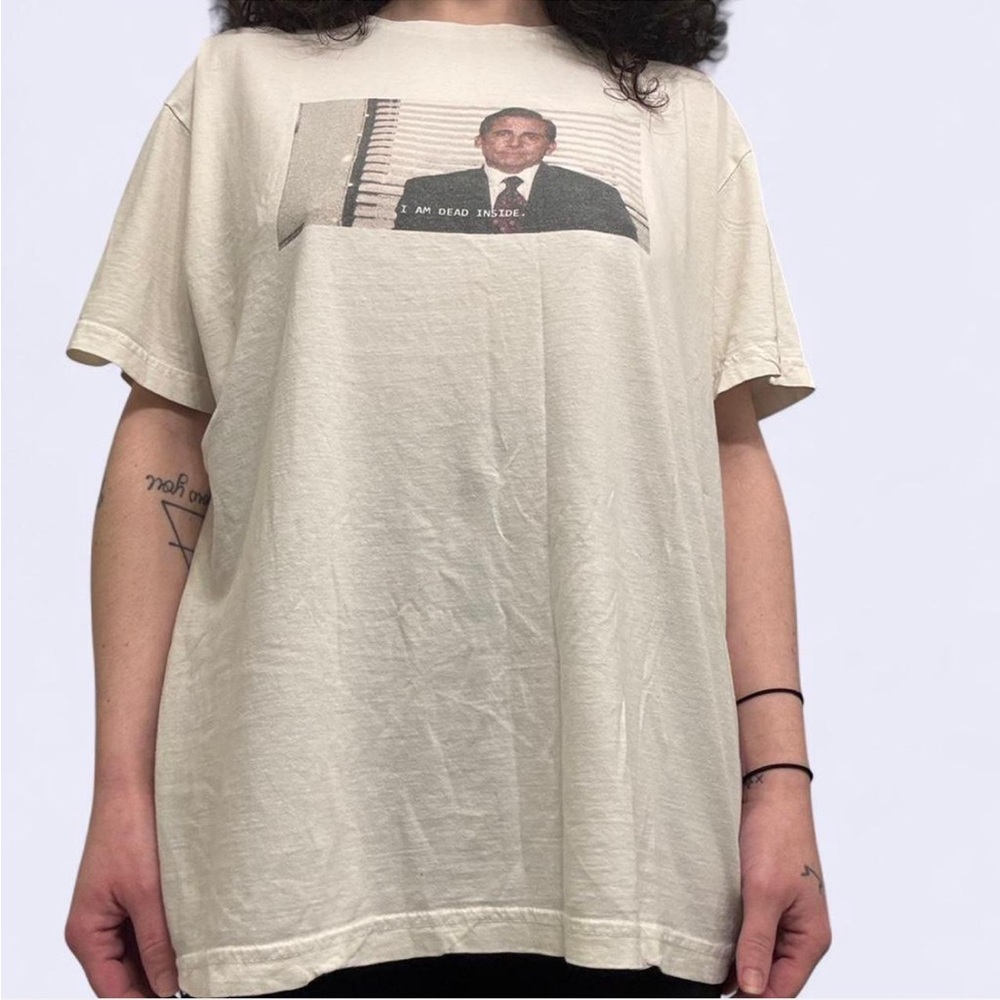 'The Office' Michael Scott "I Am Dead Inside" Graphic Tee - Men's XL